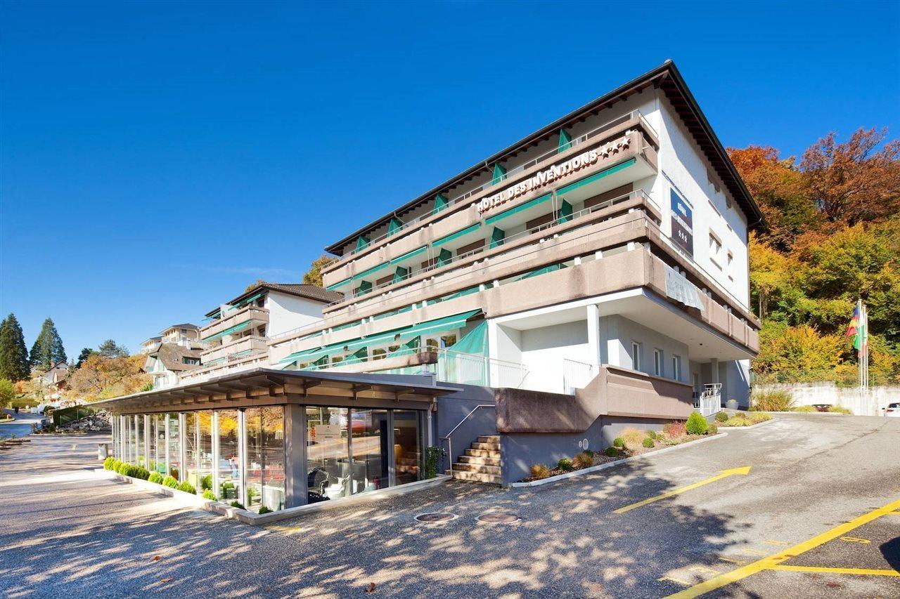 Hotel Des Inventions Ecublens  Экстерьер фото